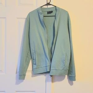 Men's Knitted Zip Front Cardigan